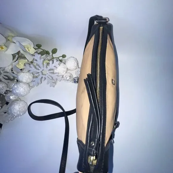 Kate Spade Two Tone Leather Crossbody Medium - Picture 8 of 10